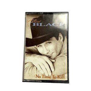 Vintage Clint Black No Time To Kill Country Western Cassette 1993 in Case u